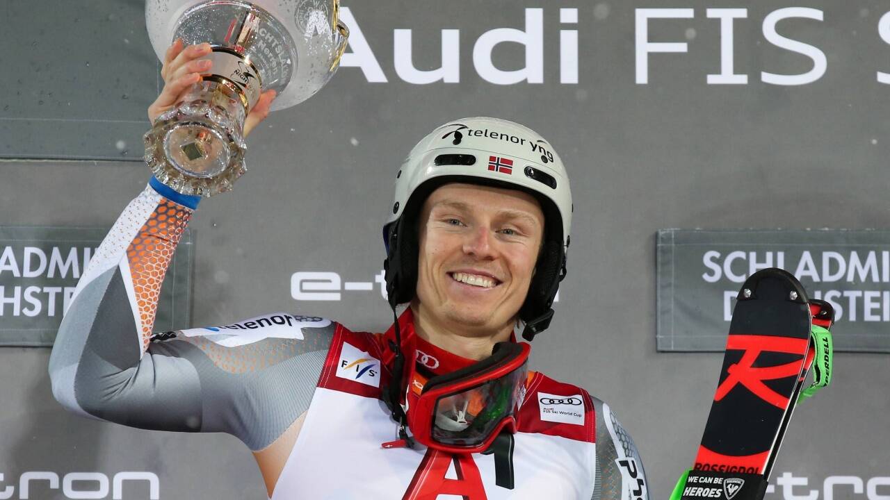 Sieger Henrik Kristoffersen. 