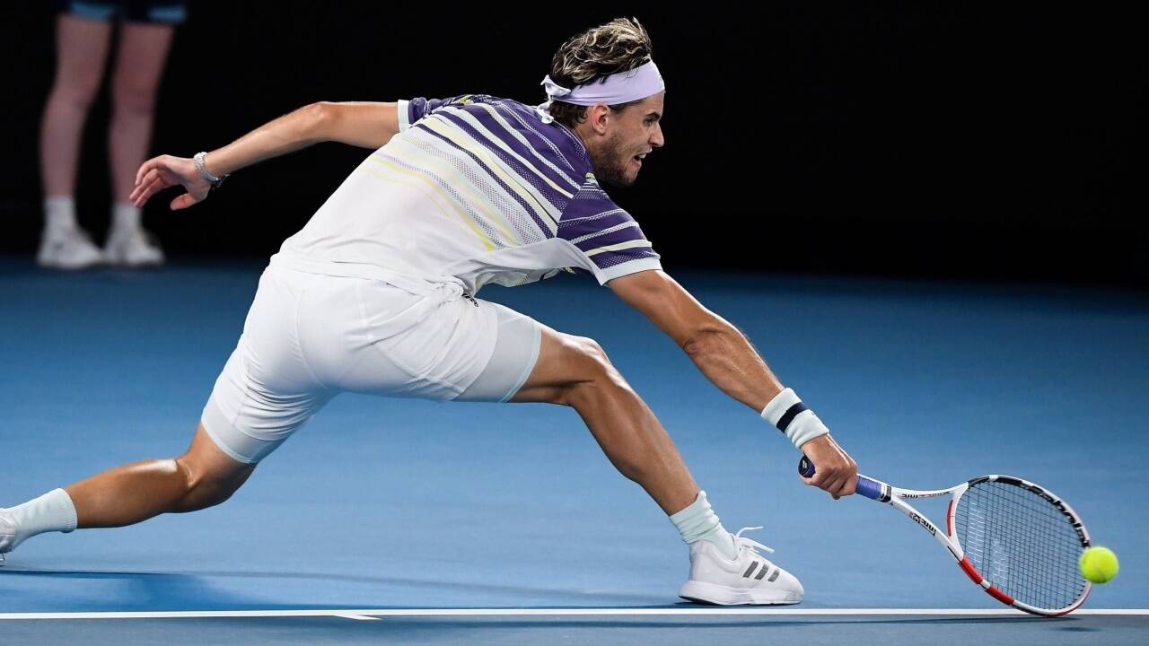 Starke Leistung: Dominic Thiem schlägt Alexander Zverev und steht im Finale der Australian Open. 