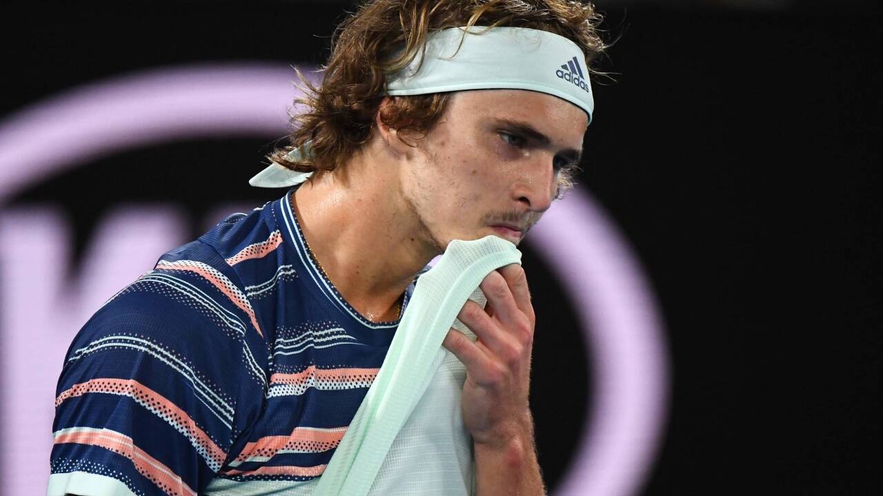 Starke Leistung: Dominic Thiem schlägt Alexander Zverev und steht im Finale der Australian Open. 