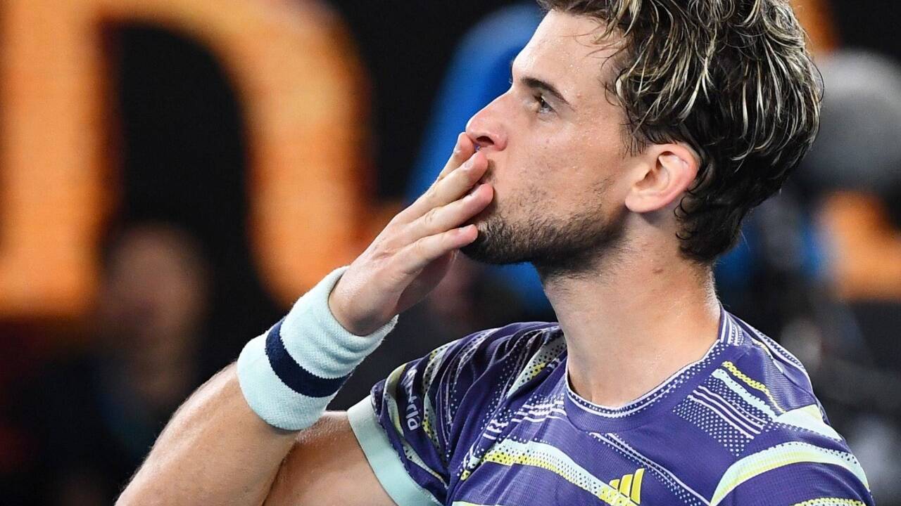 Starke Leistung: Dominic Thiem schlägt Alexander Zverev und steht im Finale der Australian Open. 