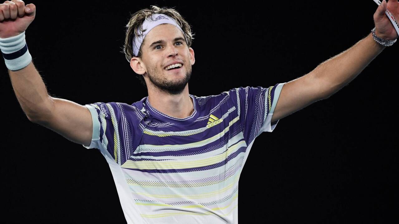 Starke Leistung: Dominic Thiem schlägt Alexander Zverev und steht im Finale der Australian Open. 
