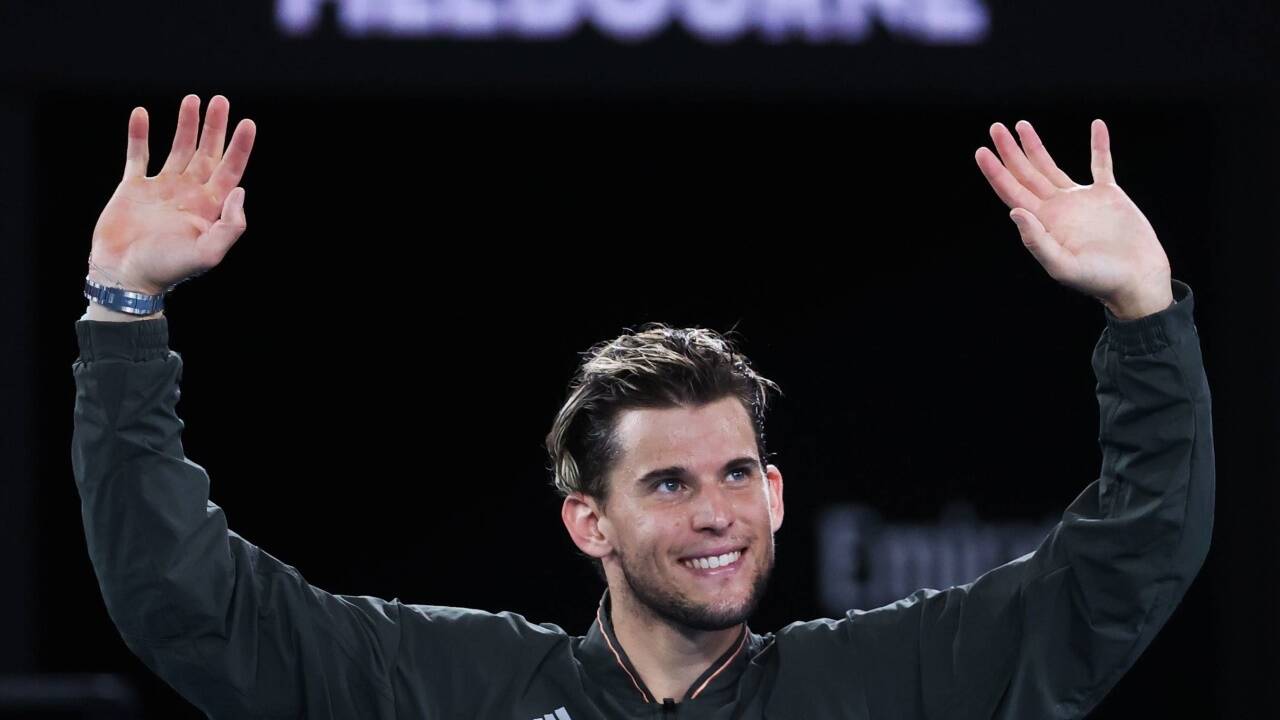Starke Leistung: Dominic Thiem schlägt Alexander Zverev und steht im Finale der Australian Open. 