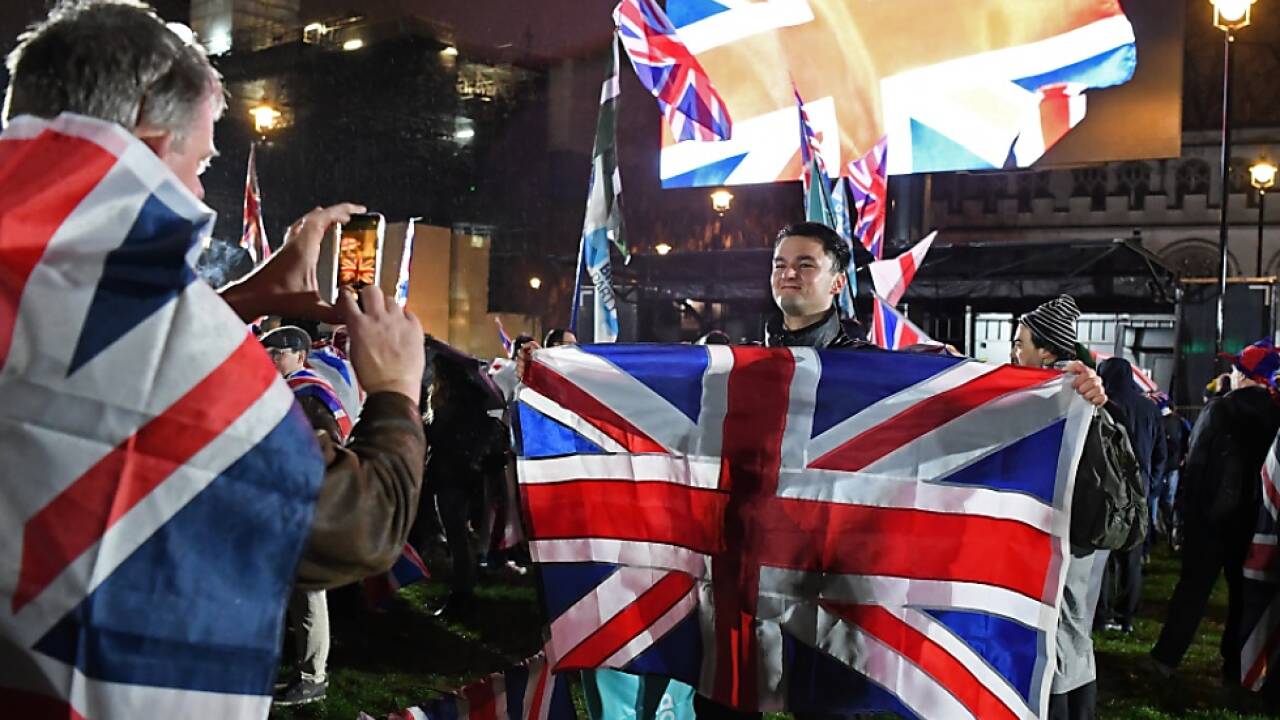 Großbritannien war am 31. Jänner aus der EU ausgetreten 