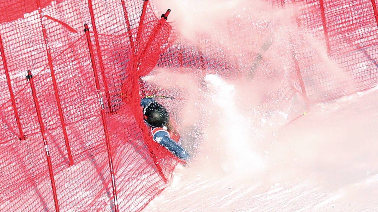 In Garmisch erwischte es Sofia Goggia: Sie brach sich den Arm. In Garmisch erwischte es Sofia Goggia: Sie brach sich den Arm.