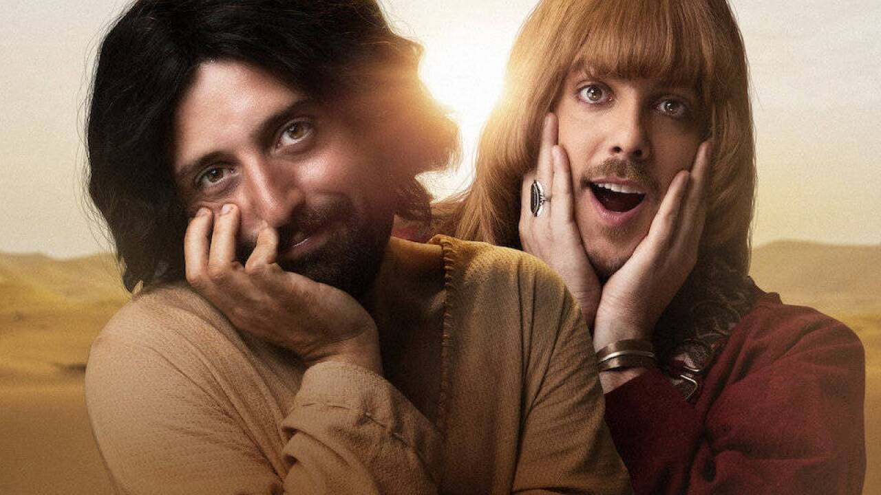 In der brasilianischen Satire „The First Temptation of Christ“ ist Jesus (l.) schwul. In der brasilianischen Satire „The First Temptation of Christ“ ist Jesus (l.) schwul.