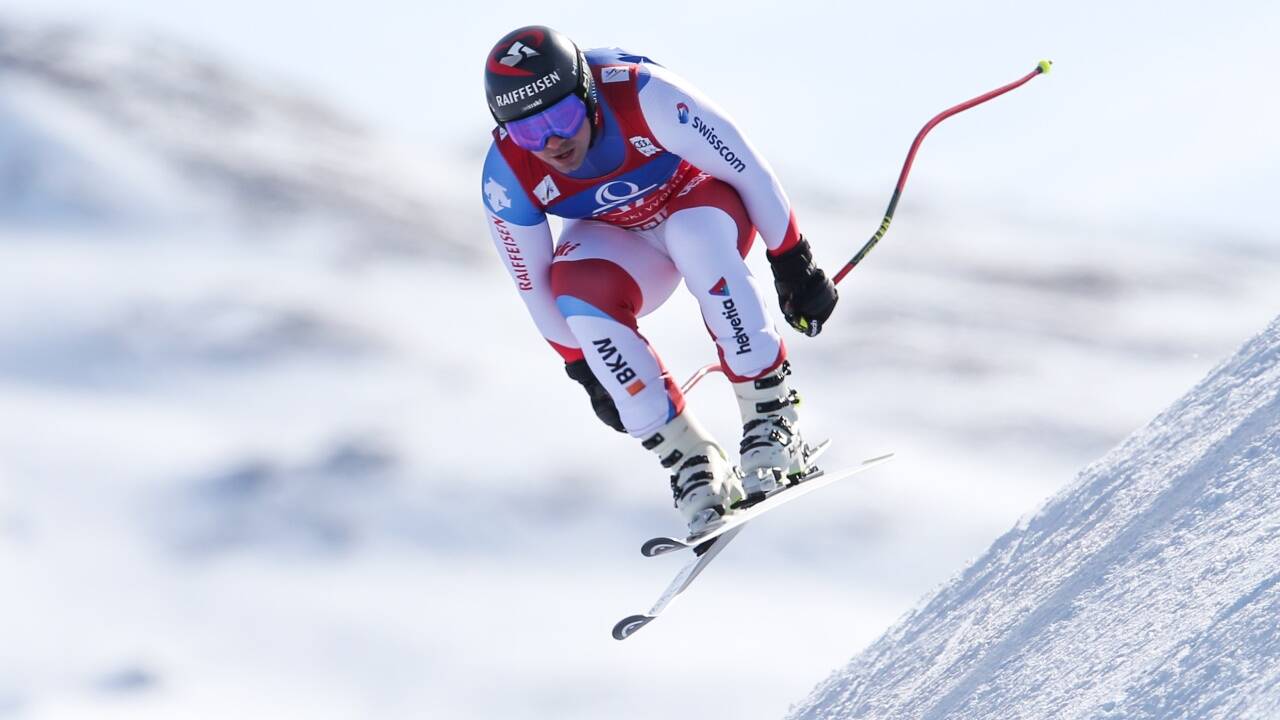 Der Schweizer Beat Feuz wurde Zweiter und muss sich mit der Feier für den dritten Gewinn der kleinen Kristallkugel für die Abfahrt noch zumindest bis zum nächsten Rennen in Kvitfjell in drei Wochen gedulden. 