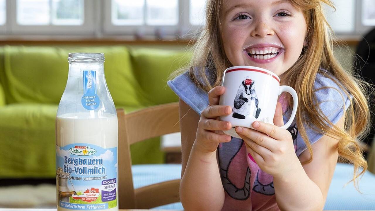 Demnächst gibt es die Bio-Milch in Mehrwegflaschen. 