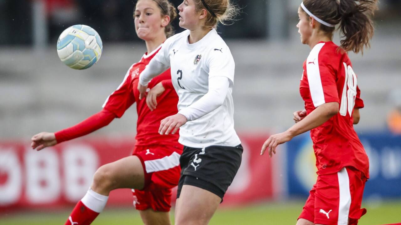 Katja Wienerroither im U19-Teamdress.  