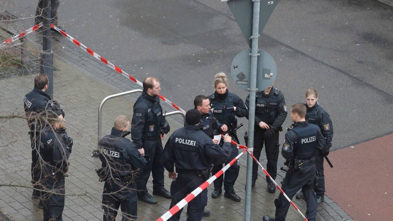 Gewalttat in Hanau.  Gewalttat in Hanau.