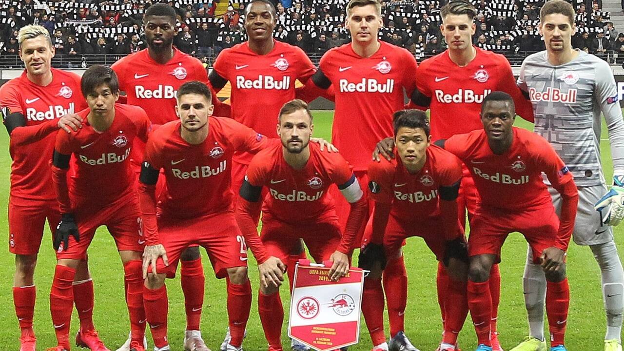 Die Startelf der Salzburger. 