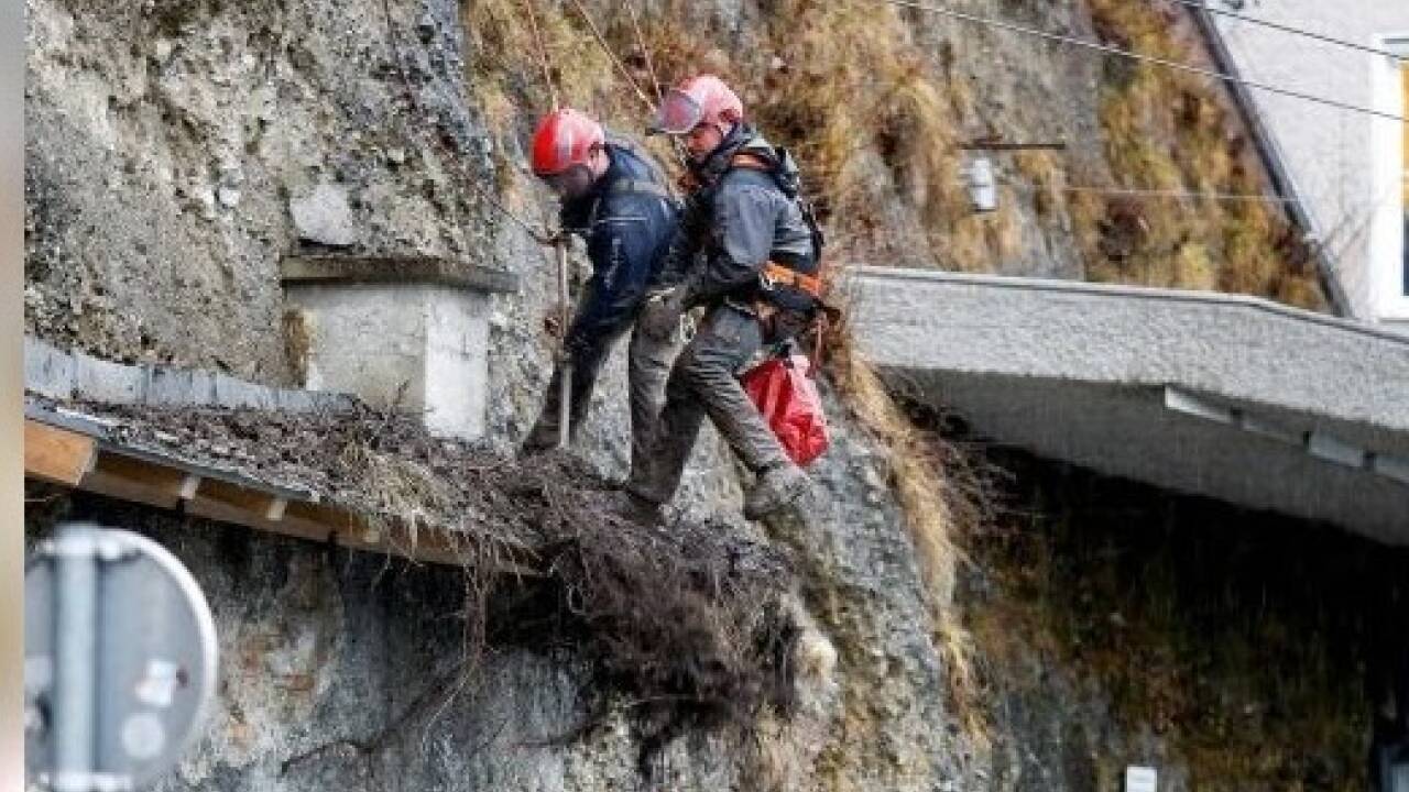 Anfang Februar waren die Bergputzer beim „Groschenloch“ zwischen Klausentor und Müllner Haupstraße 1 im Einsatz.  