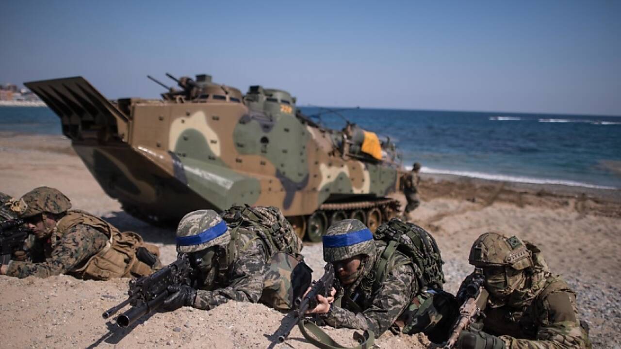 Gemeinsame Militärübungen von USA und Südkorea 