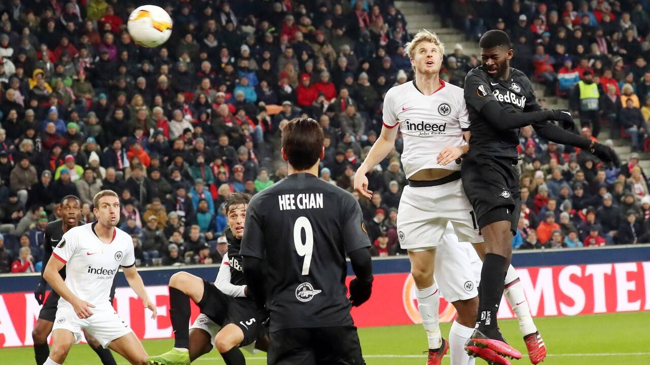 Jerôme Onguéné trifft zum 2:1. 