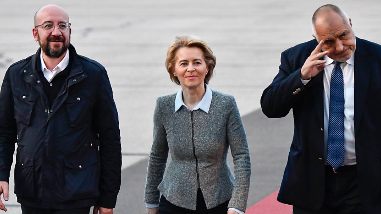 Von der Leyen besuchte die Grenze 