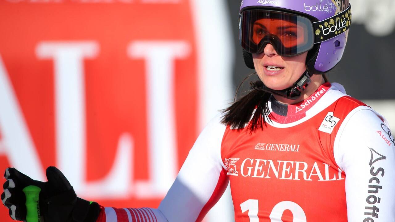Anna Veith bestritt ihr letztes Rennen am 9. Februar. Anna Veith bestritt ihr letztes Rennen am 9. Februar.