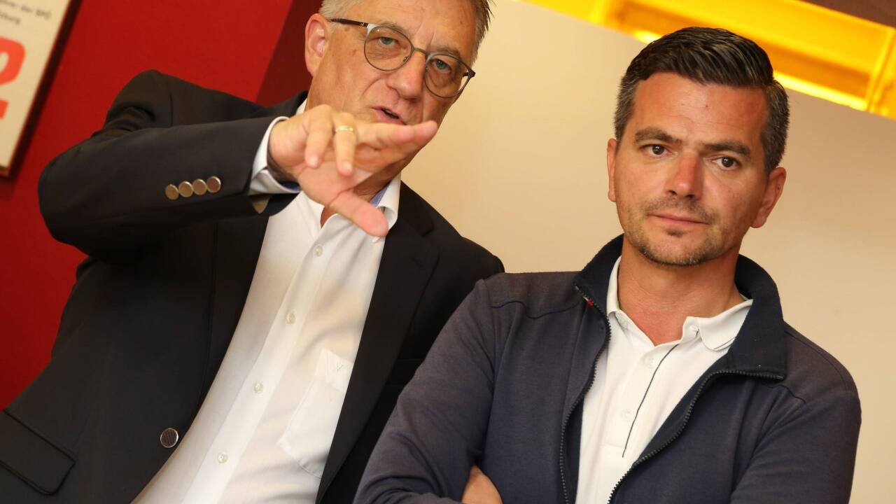 Parteichef Walter Steidl, Gewerkschafter Gerald Forcher. 