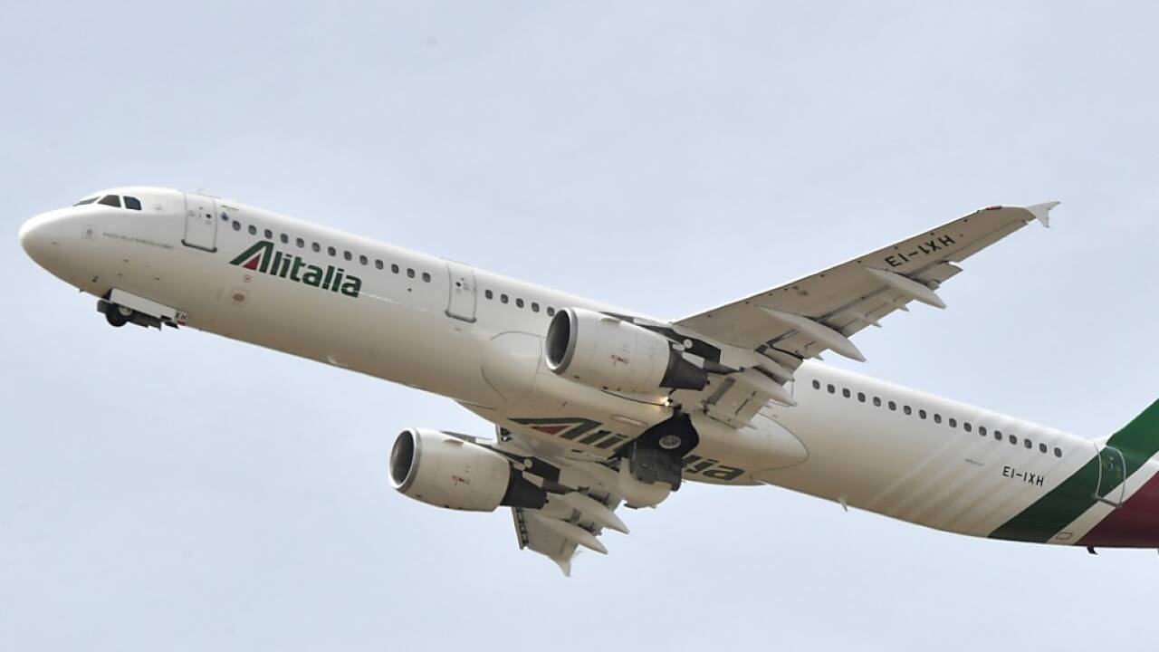 Die Fluglinie Alitalia ist finanziell angeschlagen. 