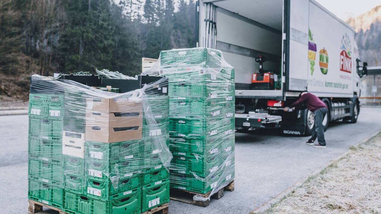 Frisches Obst und Gemüse für das Gasteinertal.  