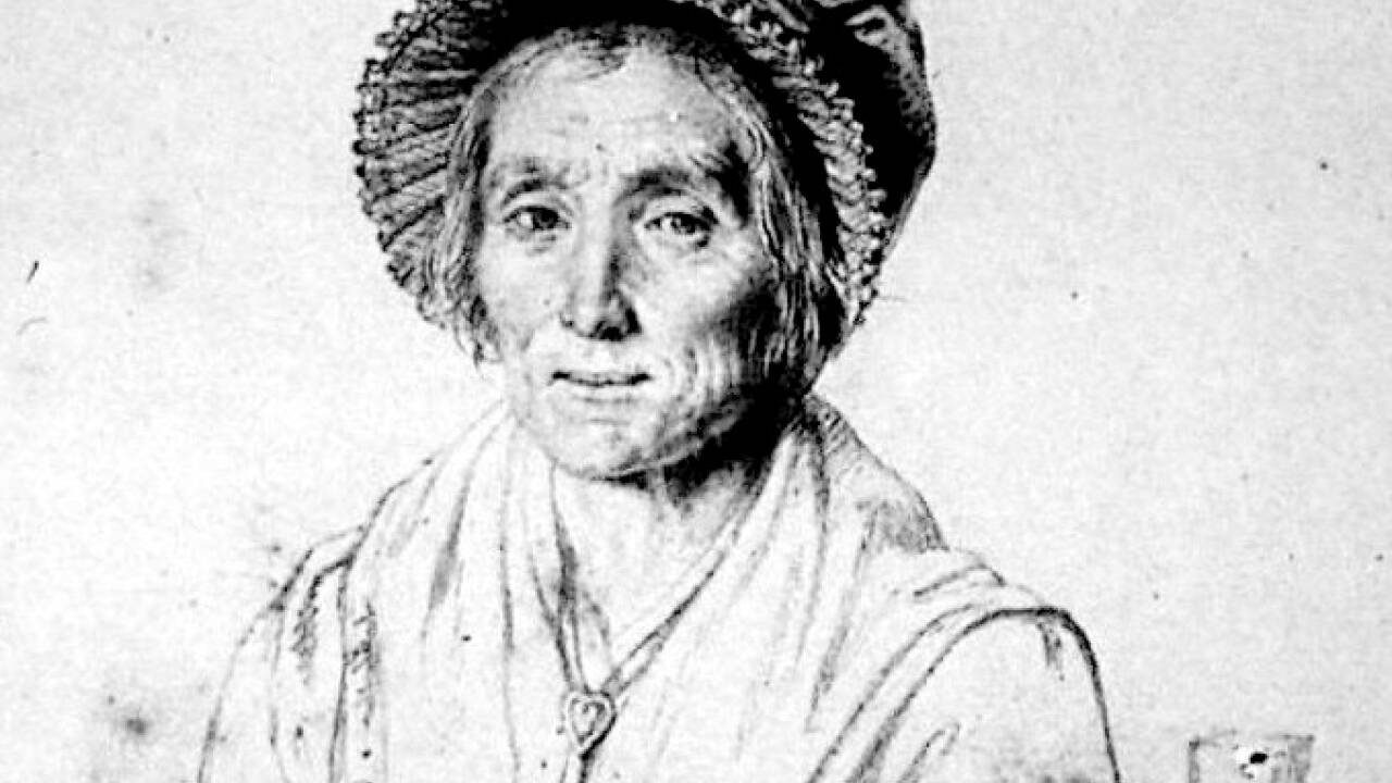 Marie Paradis, porträtiert von einer unbekannten Künstlerin, um 1830   Marie Paradis, porträtiert von einer unbekannten Künstlerin, um 1830