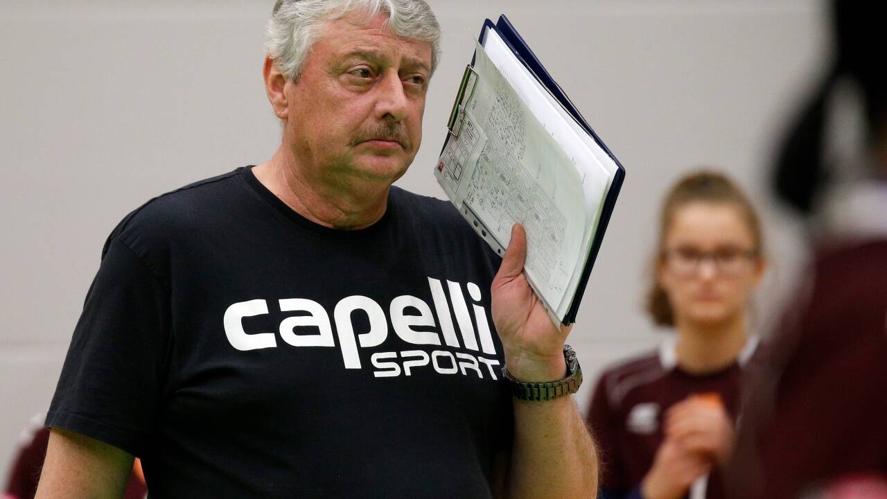 „Mr. Volleyball“ Ulrich Sernow. 