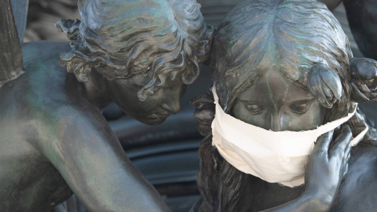 Die Bundesregierung verkündete am Montag eine Maskenpflicht in Supermärkten. 