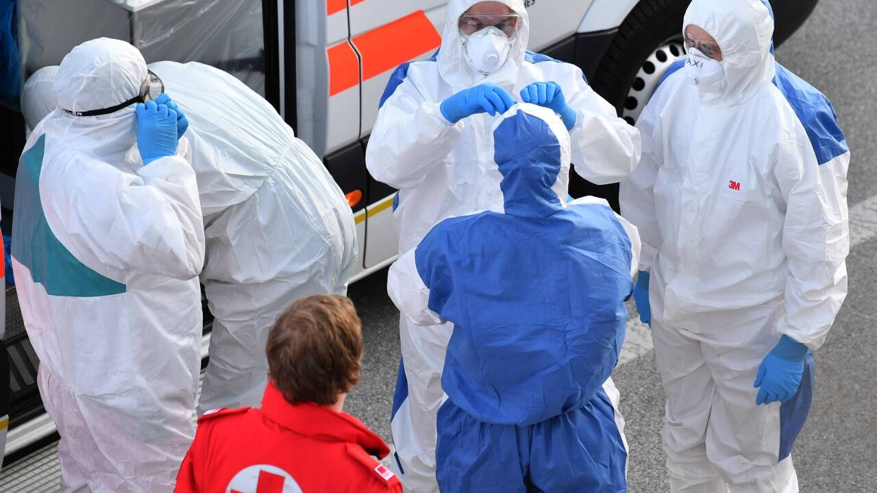 Das Rote Kreuz übernahm die Patienten.  