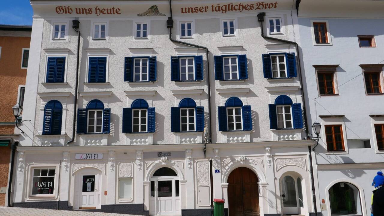 Das Haus am Oberen Markt ist im Kern aus dem Spätmittelalter.  
