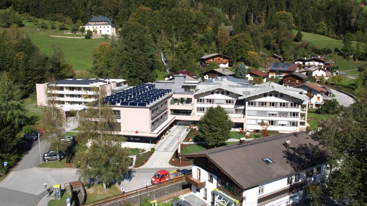 Das Seniorenheim in Mittersill. Das Seniorenheim in Mittersill.