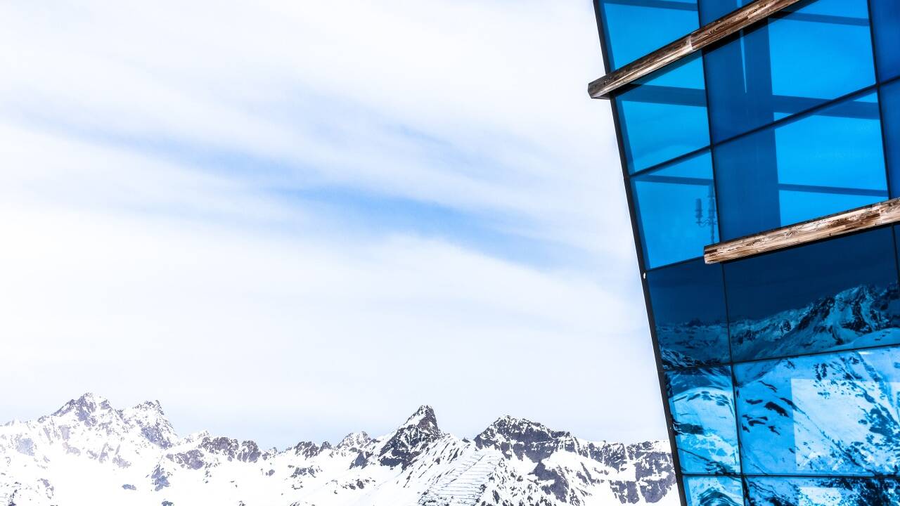 Das Pardoramarestaurant in Ischgl.  