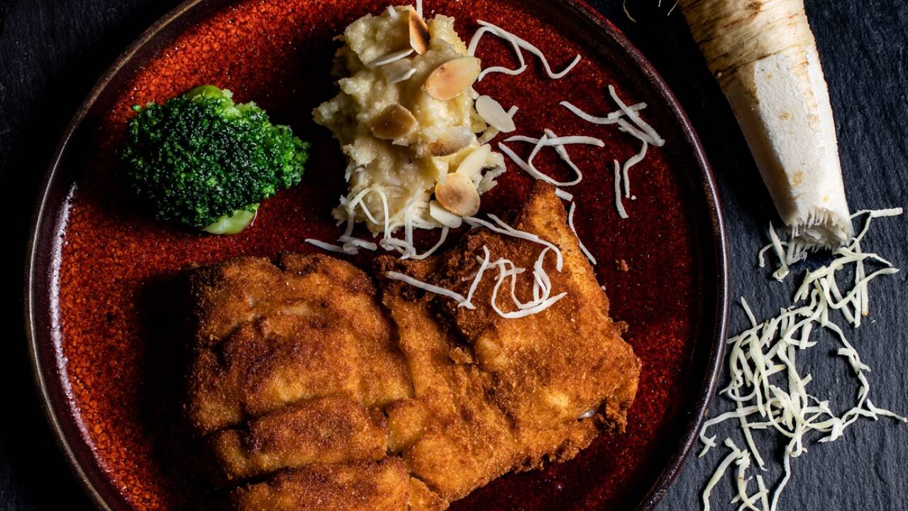 Das Mandel-Kren-Püree passt zu vielen Gerichten. Das Mandel-Kren-Püree passt zu vielen Gerichten.