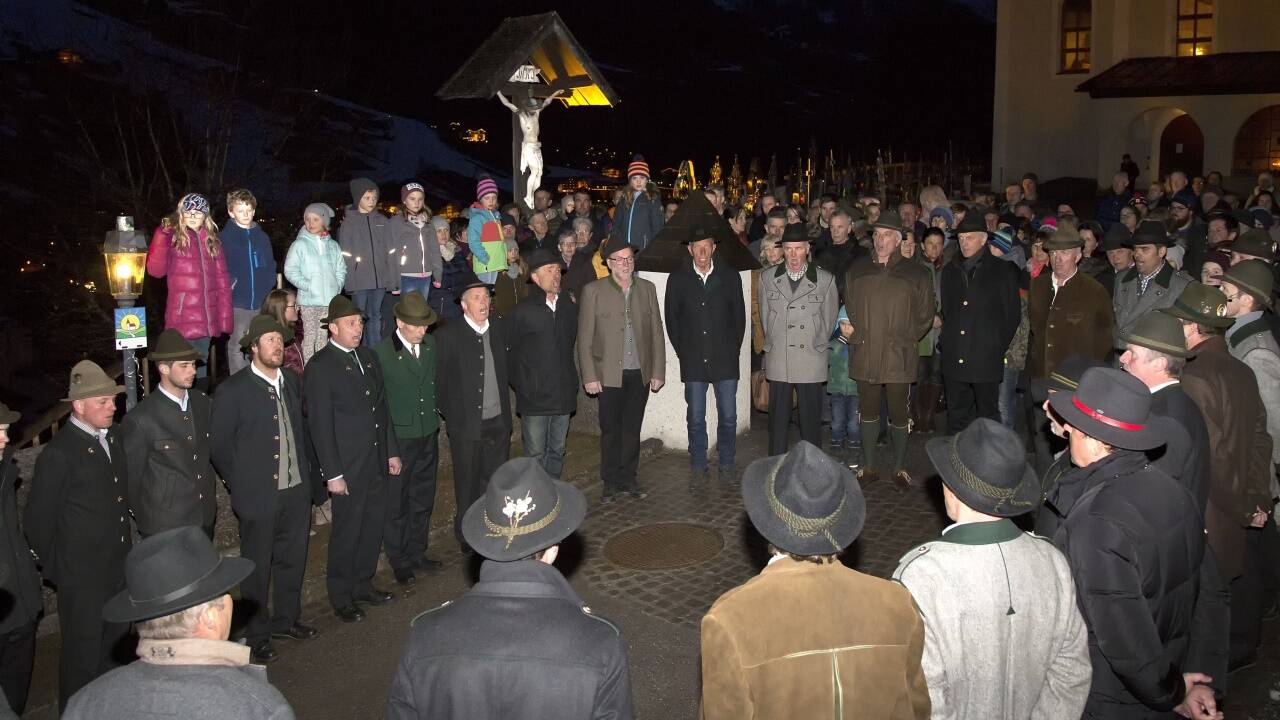 Ein uralter Brauch – das Ölbergsingen in Großarl. 