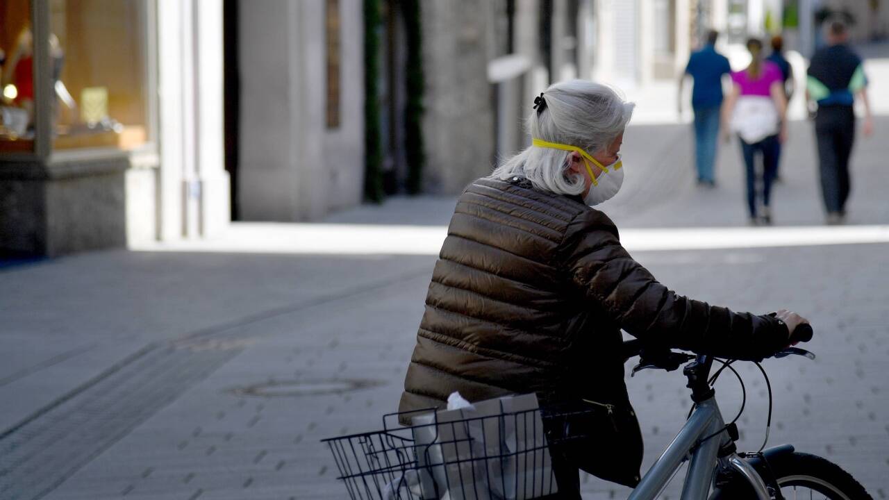 Das Einkaufen ist von nun an nur mehr mit Maske möglich. 