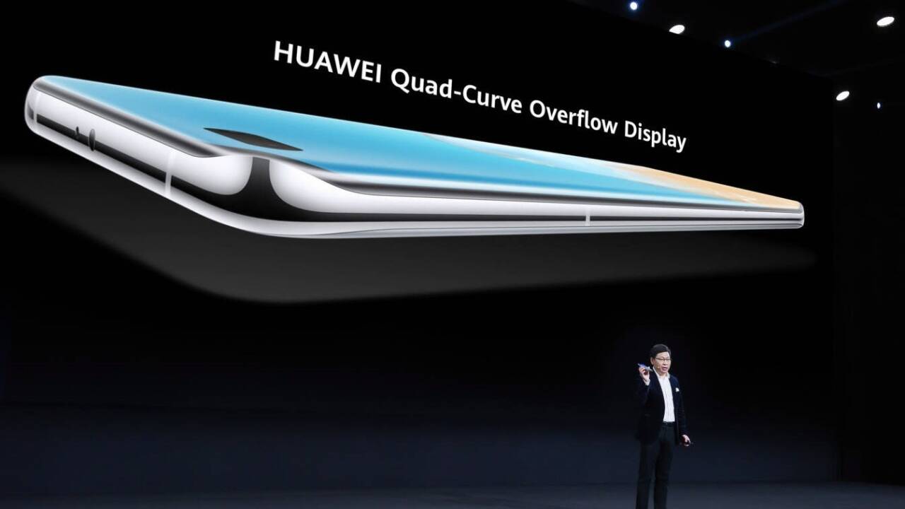 Richard Yu, Geschäftsführer der Huawei Consumer Business Group, bei der P40-Präsentation am Donnerstag. Richard Yu, Geschäftsführer der Huawei Consumer Business Group, bei der P40-Präsentation am Donnerstag.