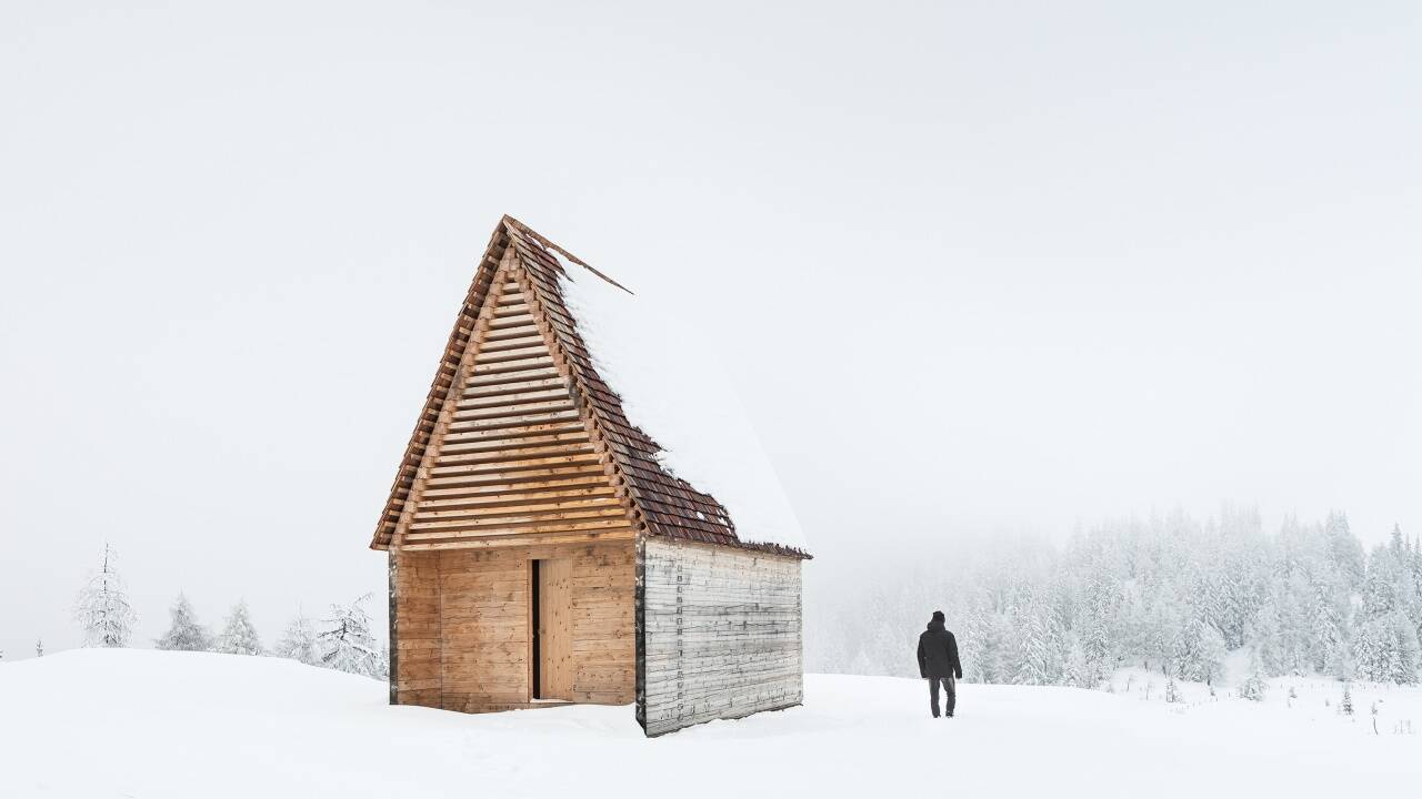 Am Laserberg in Ramingstein steht die Kapelle. Sie ist öffentlich zugänglich. 