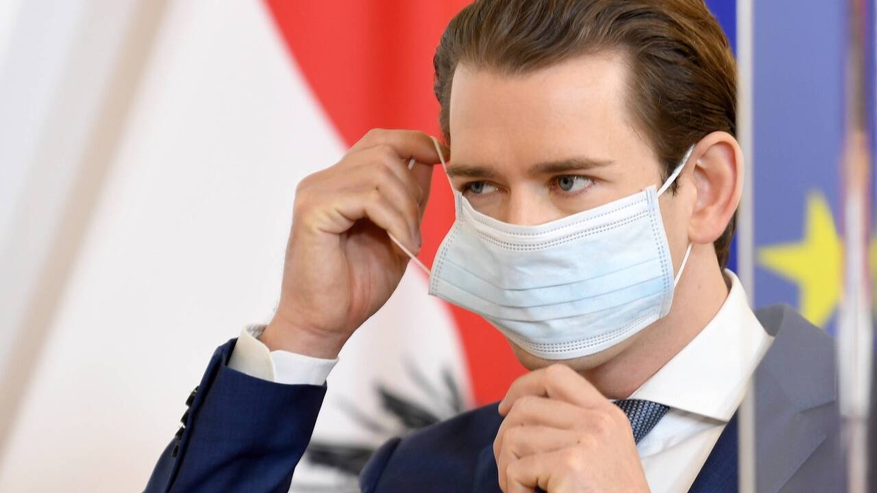 Bundeskanzler Sebastian Kurz (ÖVP).  
