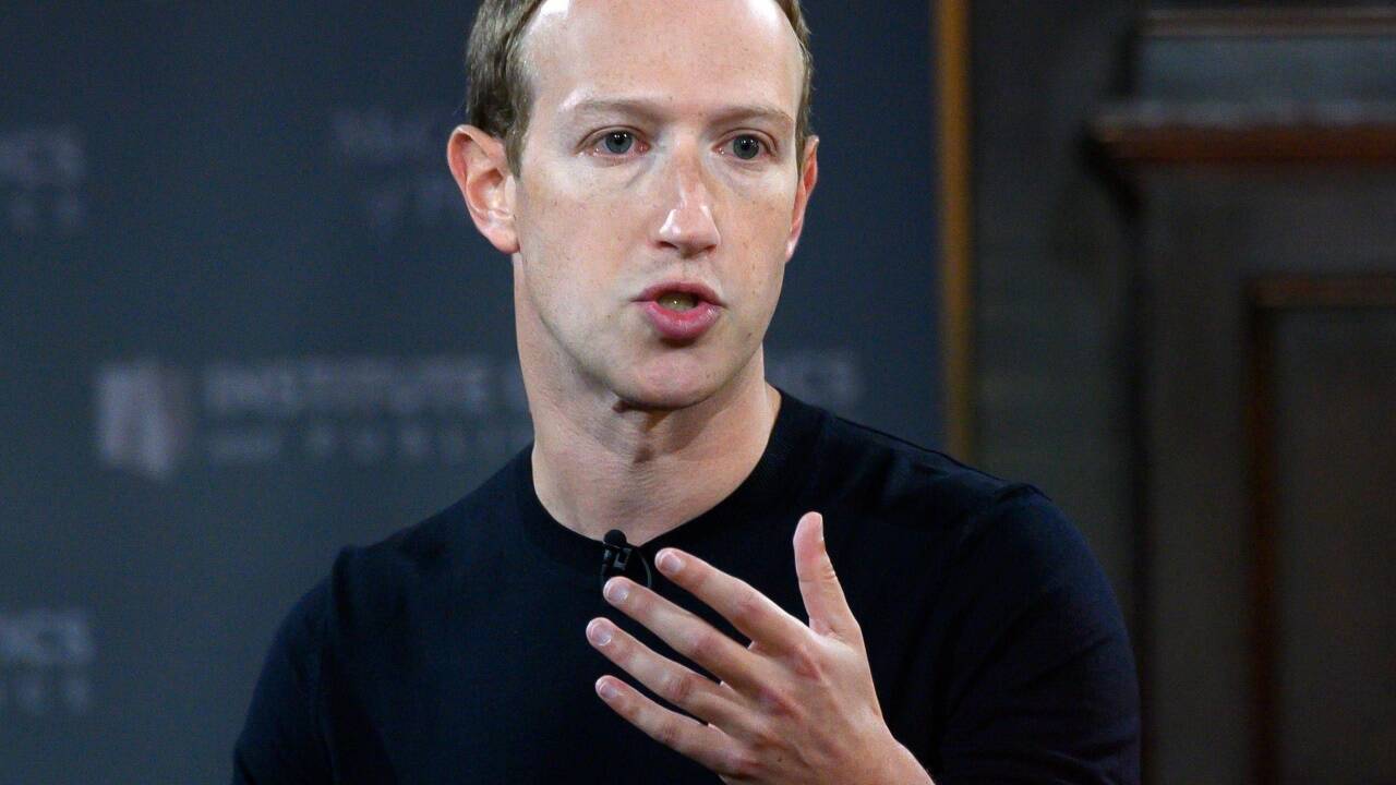 Facebook-Chef Mark Zuckerberg Facebook-Chef Mark Zuckerberg