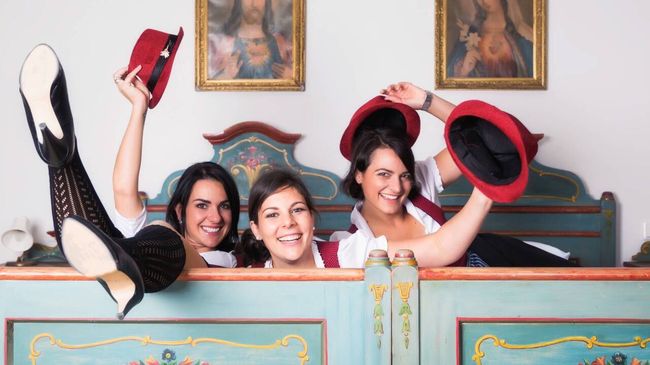 Die Hollerstauden – mit „Des passt mir so!“ gelang ihnen ein Hit. 