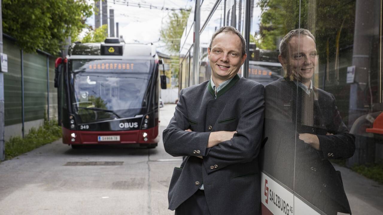 Martin Laimböck ist schon als Kind viel Obus gefahren – aus Spaß und aus Interesse. Martin Laimböck ist schon als Kind viel Obus gefahren – aus Spaß und aus Interesse.