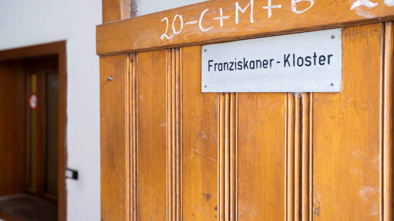 Der bisherige Eingang ins Kloster. Der Künftige Eingang wird weiter ins Innere des Hofes verlagert.  