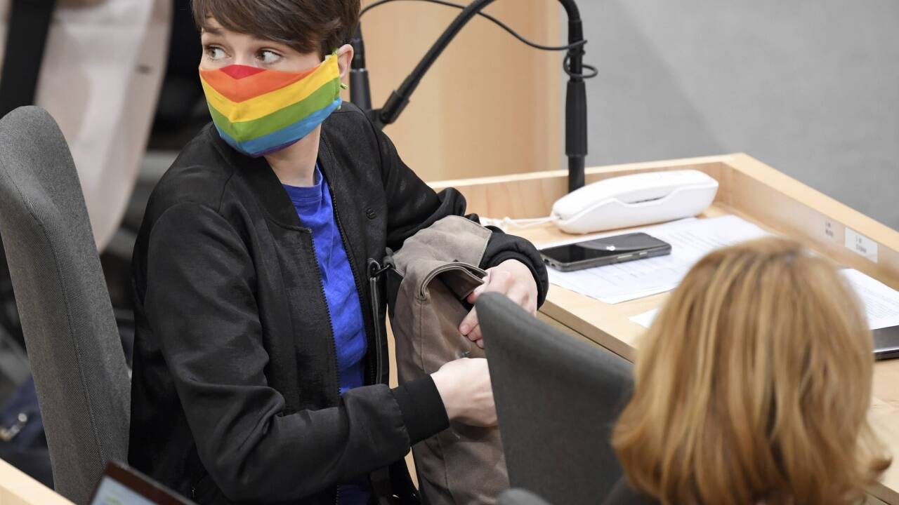 Sigi Maurer, Klubobfrau der Grünen  Sigi Maurer, Klubobfrau der Grünen