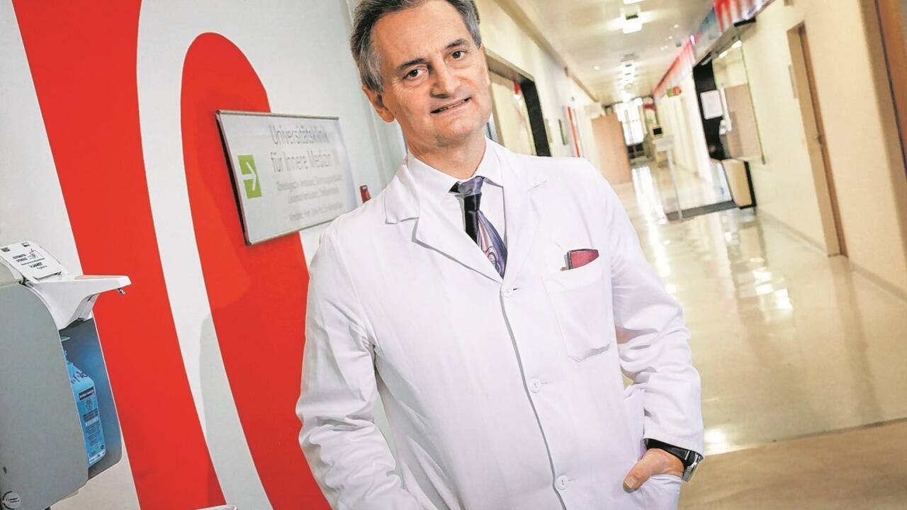Richard Greil ist medizinischer Leiter des Corona-Krisenstabs in Salzburg. 
