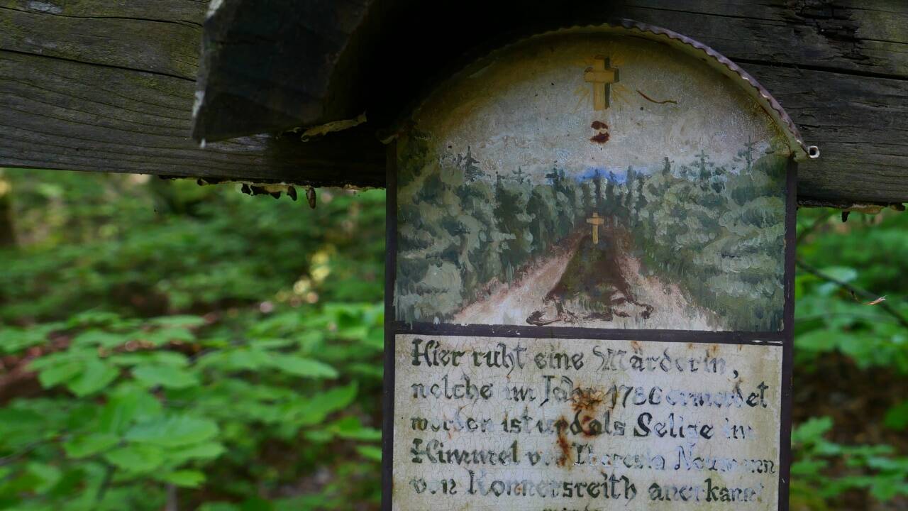 „Hier ruht eine Mörderin, welche im Jahr 1786 ermordet worden ist ...“ 