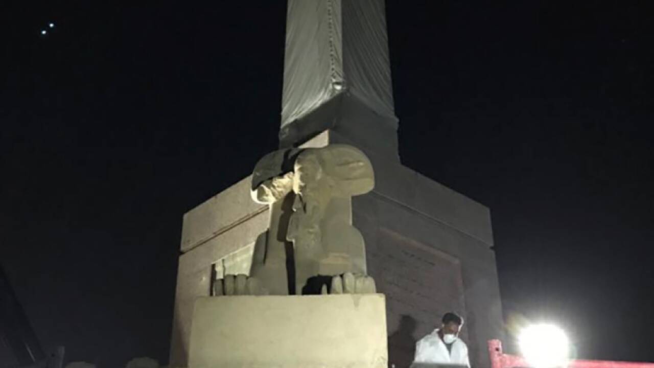 Bis zu ihrem Umzug schmückten die Sphinxe den Karnak-Tempel in Luxor 