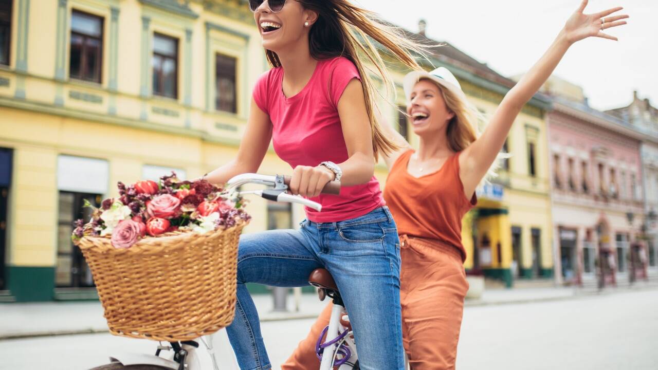 Mit dem Rad den öffentlichen Raum erobern.  