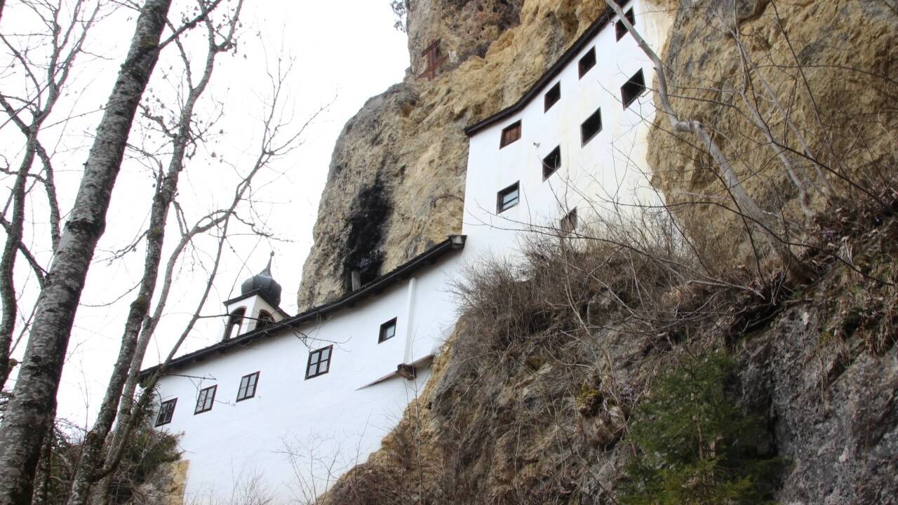 Die Einsiedelei in Saalfelden. 