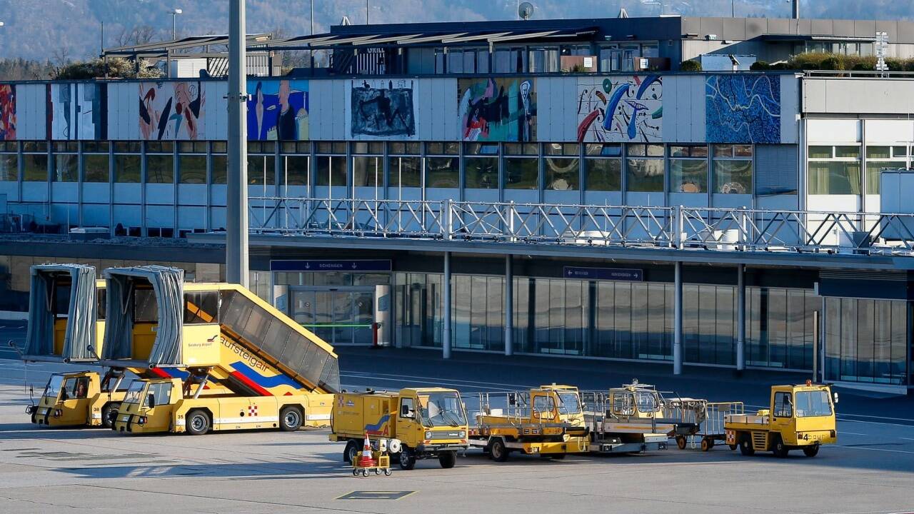 Flughafen erwacht langsam aus dem Corona-Shutdown. 
