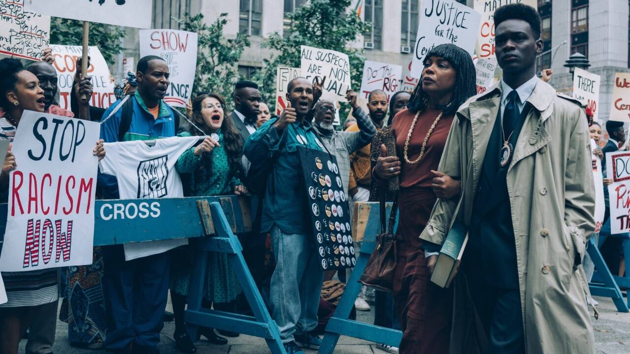 Szene aus der Netflix-Serie „When They See Us“. 