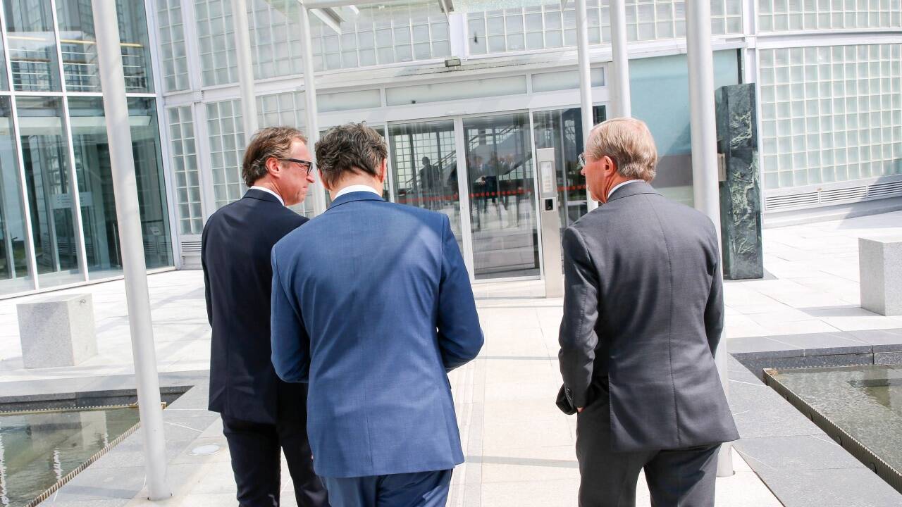 Das Vorstandsduo (hier mit LH Haslauer) wird künftig anders besetzt.  