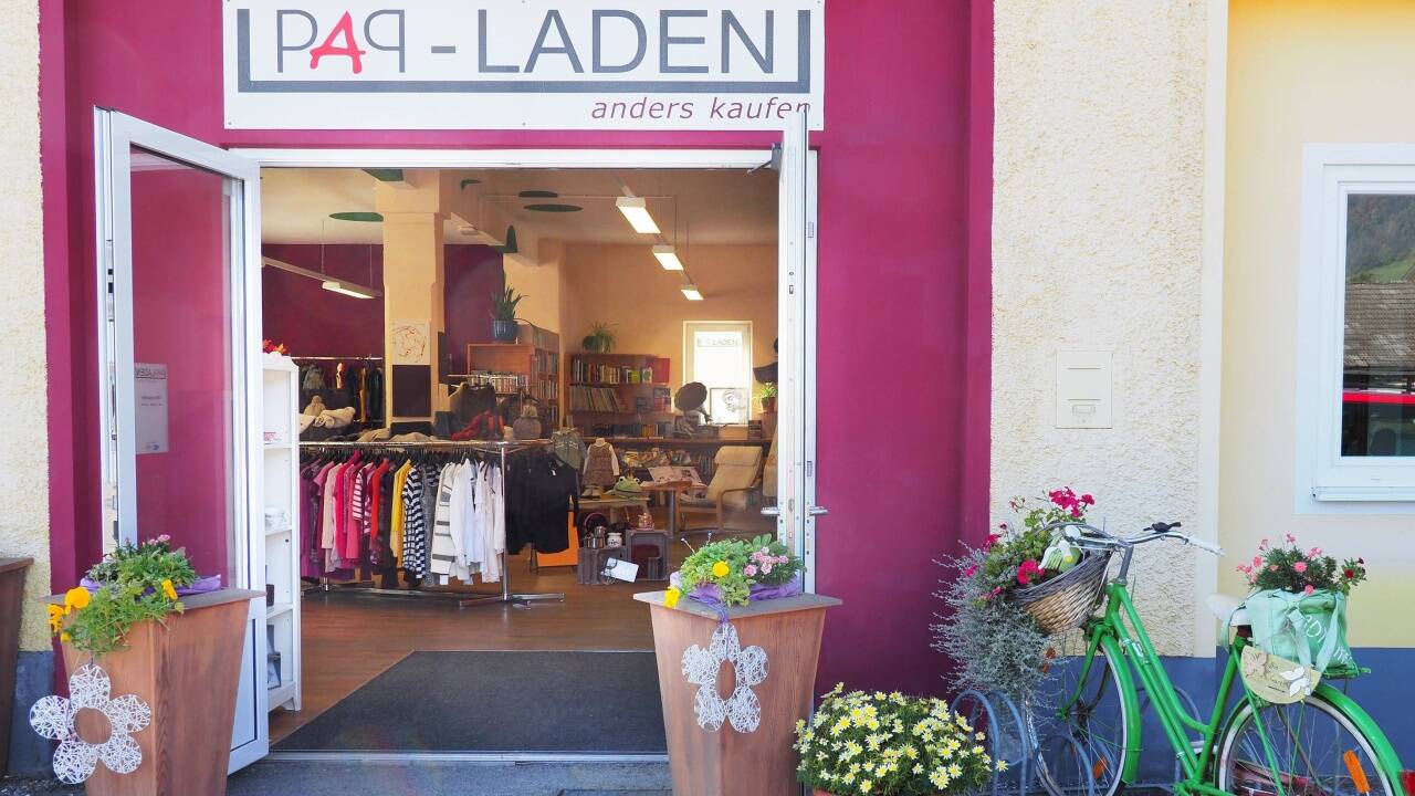 Der Second-Hand-Laden des Pongauer Arbeitsprojekts (PAP) in Schwarzach im Pongau. 