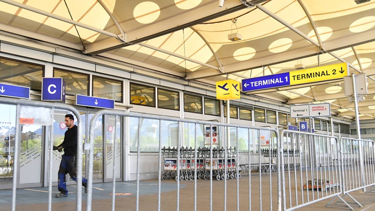 Der Salzburger Flughafen hat wieder offen 
